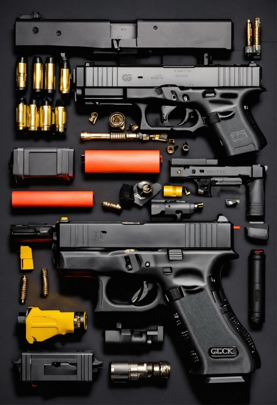 Air Gun, Trigger, Gun Barrel, Tool, Gun Accessory, Machine
