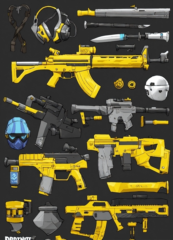 Air Gun, Trigger, Machine Gun, Gun Barrel, Sleeve, Gun Accessory