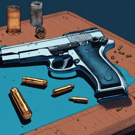 Air Gun, Trigger, Revolver, Gun Barrel, Gas, Gun Accessory