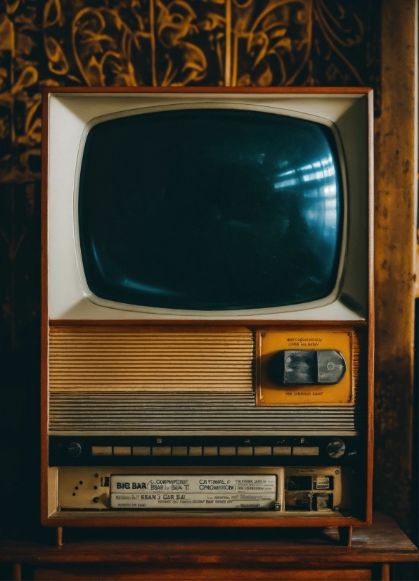 Analog Television, Television, Home Appliance, Television Set, Rectangle, Wood