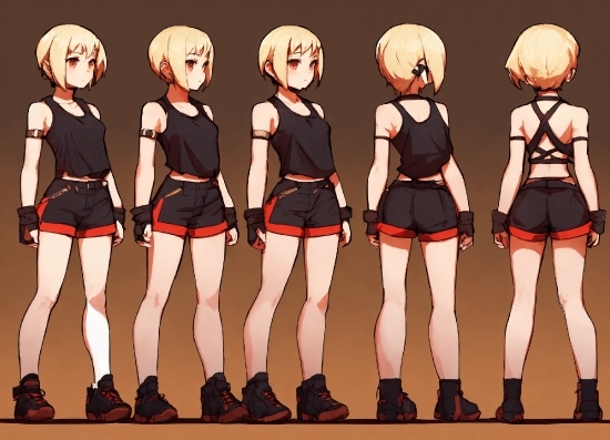 Animated Desktop Backgrounds Free, Cartoon, Human Body, Shorts, Thigh, Waist