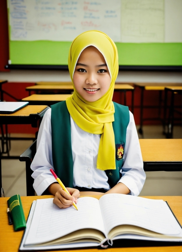 Anime Naruto Kakashi, Smile, Green, Yellow, Table, Desk
