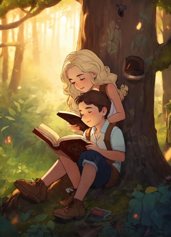 Anime Wallpaper Hd Download, Plant, Cartoon, People In Nature, Mammal, Happy