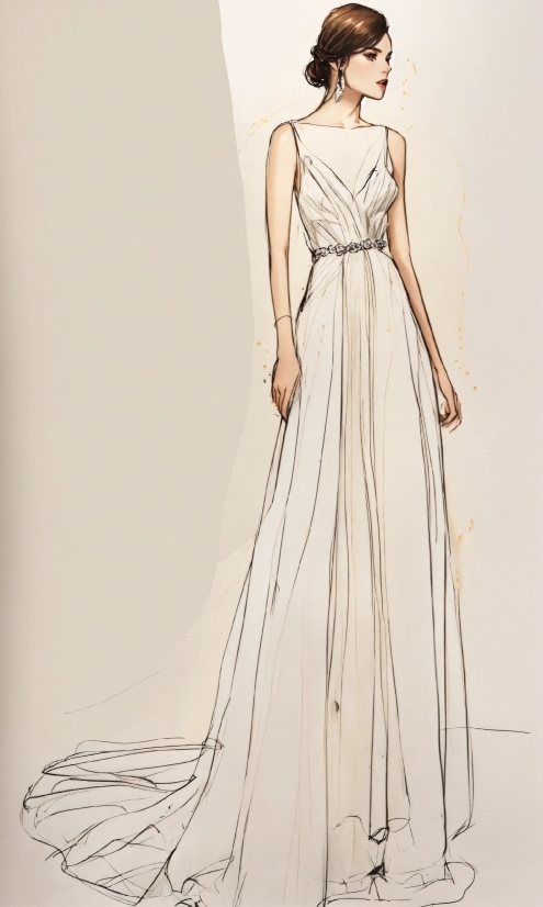 Arm, Shoulder, One-piece Garment, Dress, Leg, Wedding Dress