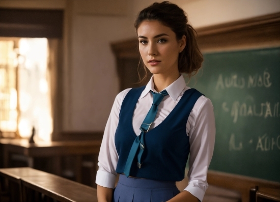 Ben Stock Image, Tie, School Uniform, Dress Shirt, Neck, Flash Photography