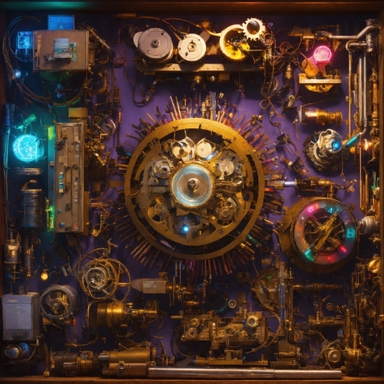 Circuit Component, Engineering, Space, Art, Circle, Computer Hardware