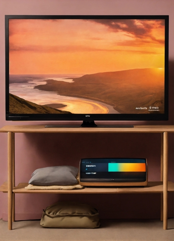 Cloud, Sky, Light, Television, Wood, Output Device