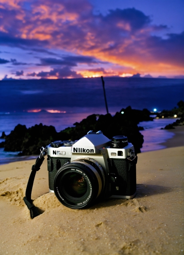 Cloud, Water, Sky, Afterglow, Beach, Camera Lens