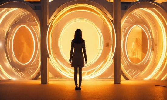 Cocoa Bean Vector, Amber, Light, Human, Orange, Standing