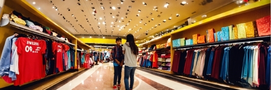 Customer, Retail, Building, Shopping, Shelf, T-shirt