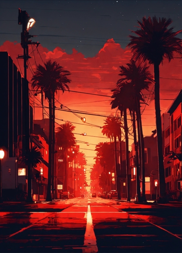 Disney Screensavers, Sky, Cloud, Building, Street Light, Light