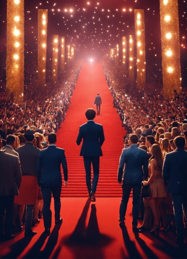 Download Live Wallpaper Android, Light, Entertainment, Orange, Crowd, Performing Arts