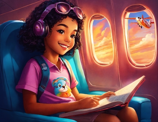 Drone Illustration, Smile, Facial Expression, Flash Photography, Happy, Cool