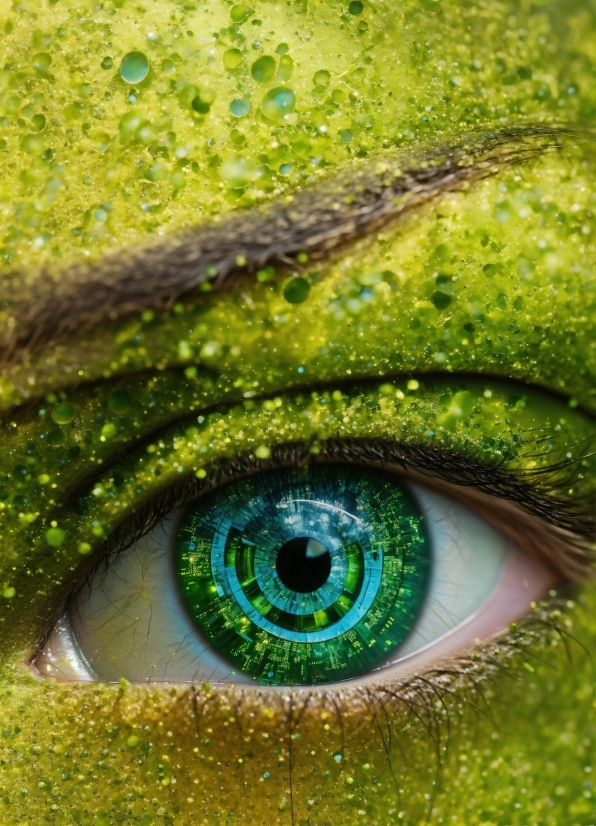 Eye, Eyelash, Nature, Green, Botany, Human Body