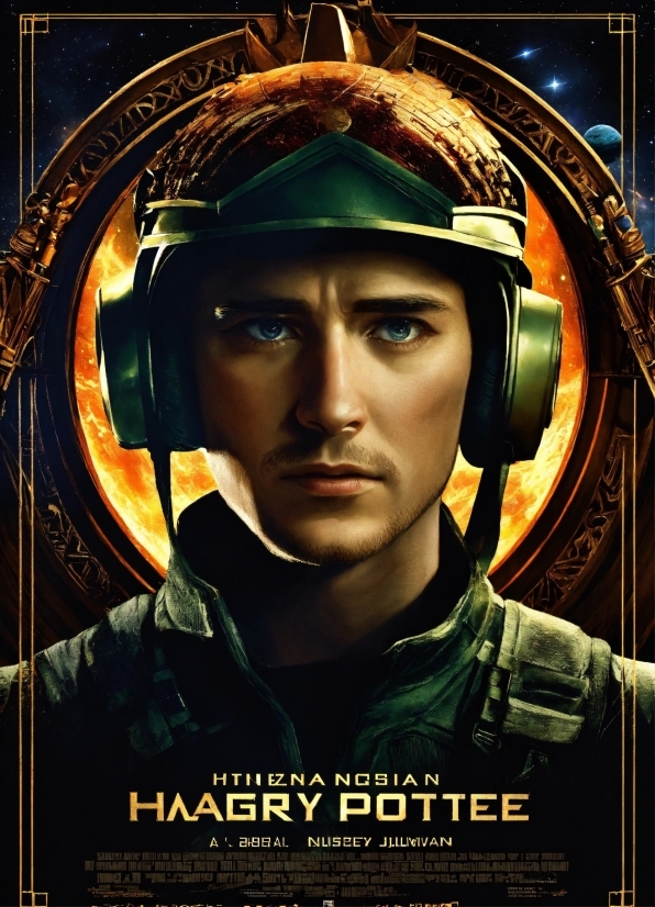Eye, Helmet, Poster, Movie, Space, Pilot
