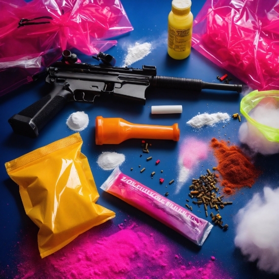 Fluid, Liquid, Bottle, Pink, Revolver, Material Property