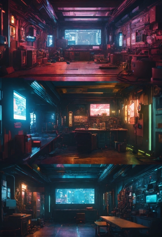 Free Fire Best Bundle Photo, Light, Purple, Blue, Building, Entertainment