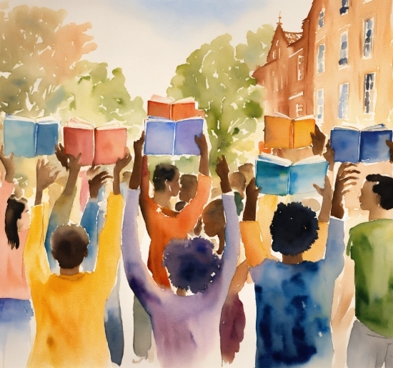 Free Graphic File, World, People In Nature, Plant, Nature, Paint