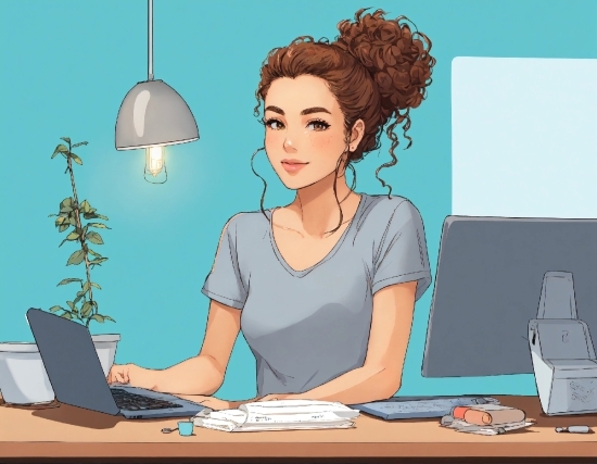 Gif Wallpaper Android, Computer, Plant, Table, Personal Computer, Laptop