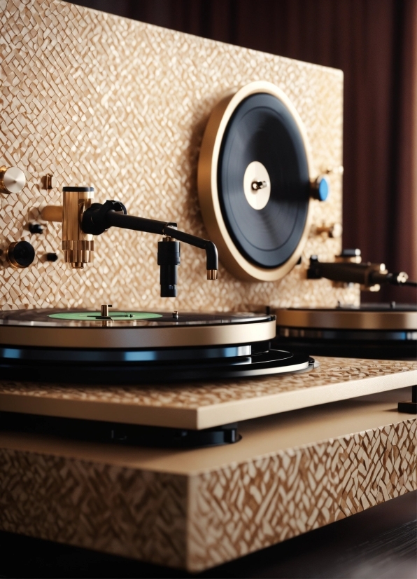 Gramophone Record, Wood, Record Player, Electronic Instrument, Entertainment, Audio Equipment