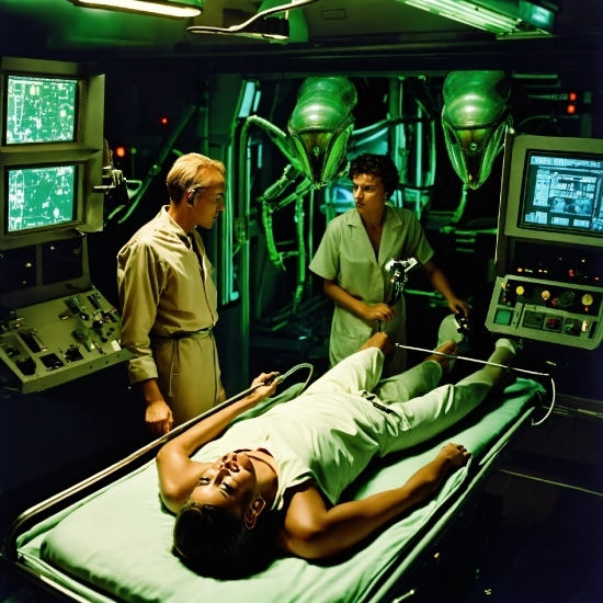 Green, Leg, Medical Equipment, Medical, Medical Procedure, Health Care
