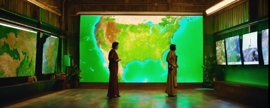 Green, World, Entertainment, Performing Arts, Projection Screen, Stage