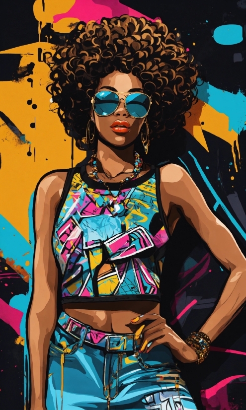 Halloween Graphics, Hairstyle, Vision Care, Jheri Curl, Sunglasses, Goggles