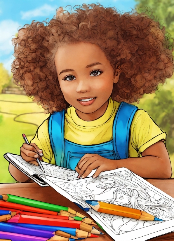 Ios 16 Wallpaper 4k Anime, Hair, Head, Smile, Jheri Curl, Hairstyle
