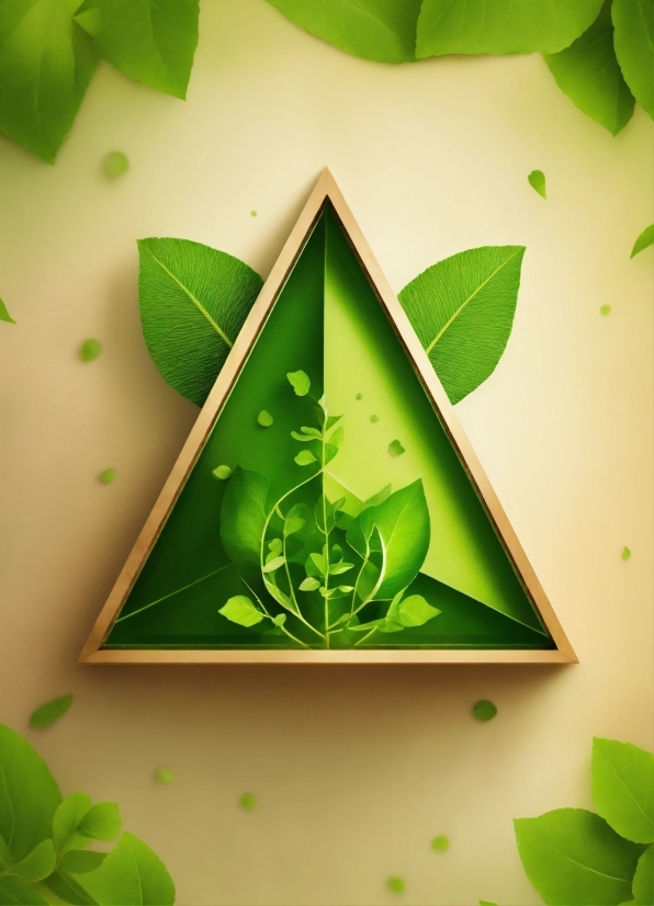 Light, Green, Botany, Triangle, Creative Arts, Terrestrial Plant