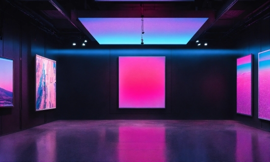 Light, Purple, Flooring, Pink, Floor, Entertainment