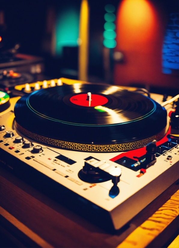 Light, Record Player, Entertainment, Audio Equipment, Gramophone Record, Music