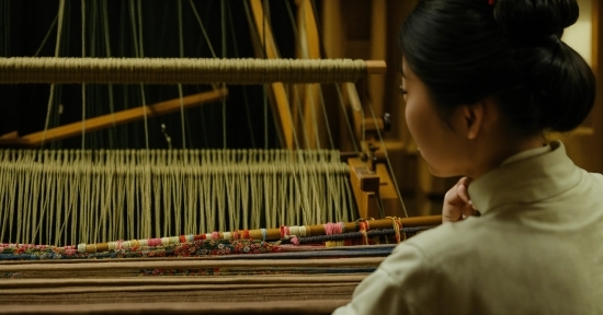 Loom, Event, Wood, Weaving, Child, Folk Instrument