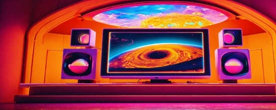 Macbook Pro Desktop Wallpaper, Automotive Lighting, Orange, Entertainment, Purple, Gadget