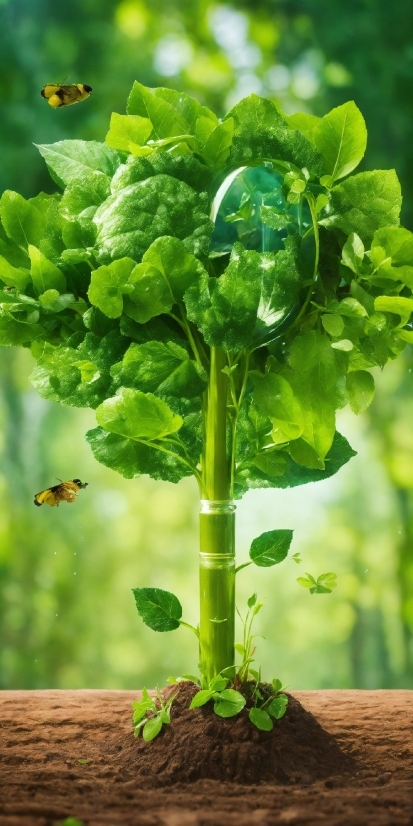 Market Illustration, Plant, Green, Leaf, Botany, Leaf Vegetable