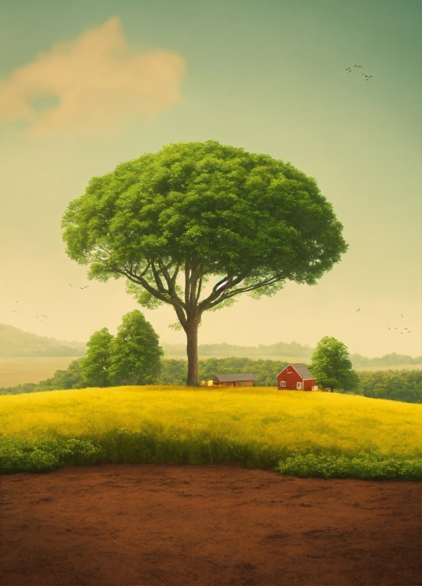 Mascot Vector, Plant, Sky, Cloud, People In Nature, Nature