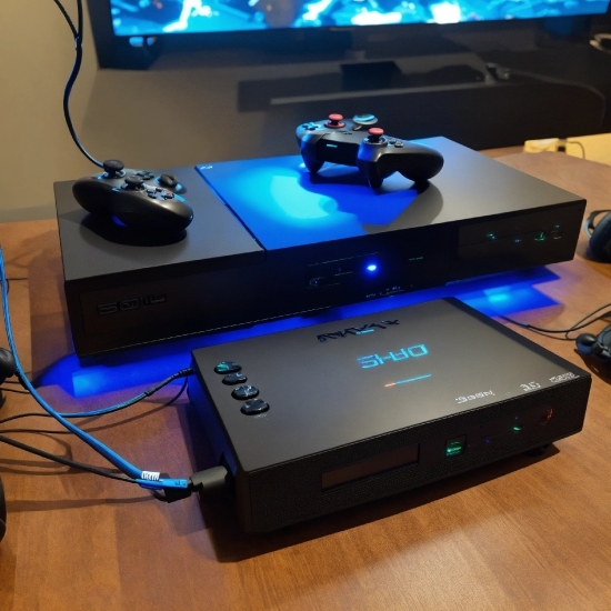 Mubert Ai, Video Projector, Light, Blue, Output Device, Peripheral