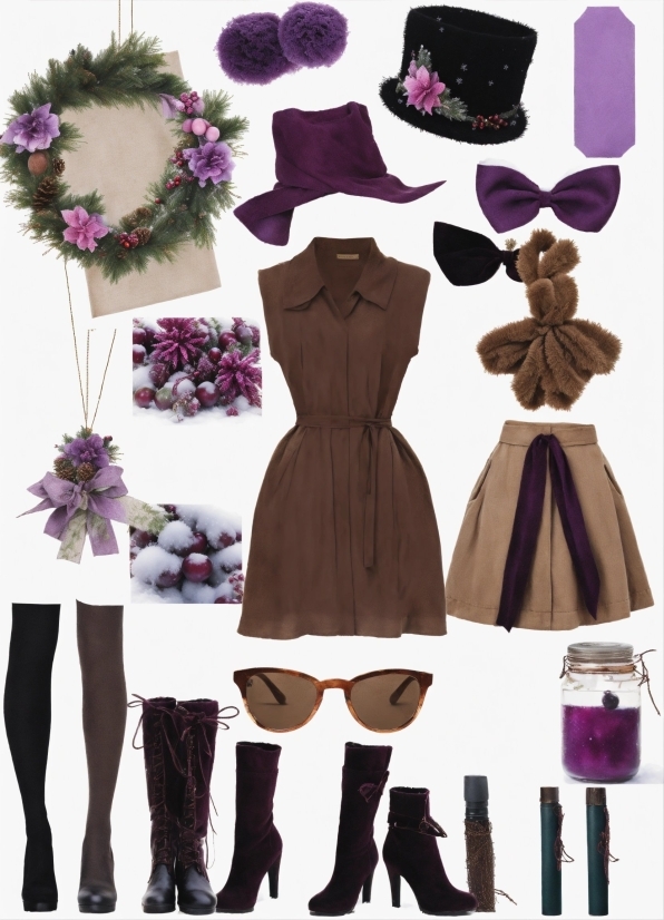Outerwear, Dress, Product, Fashion, Sleeve, Purple