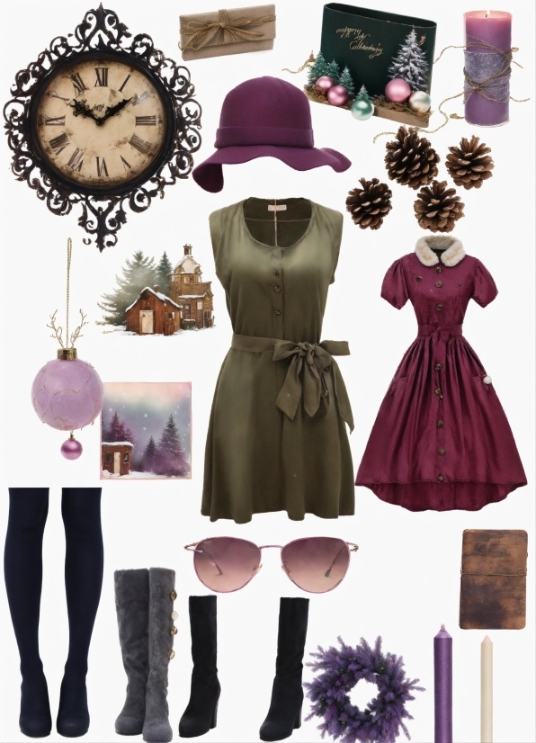 Outerwear, Hairstyle, One-piece Garment, Fashion, Black, Purple