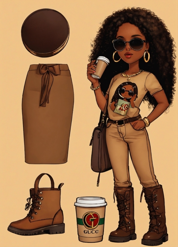 Outerwear, Hairstyle, Shoe, Sunglasses, Goggles, Fashion