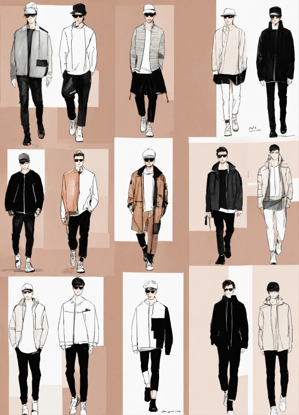 Outerwear, Shoulder, Hairstyle, Human, Fashion, Neck