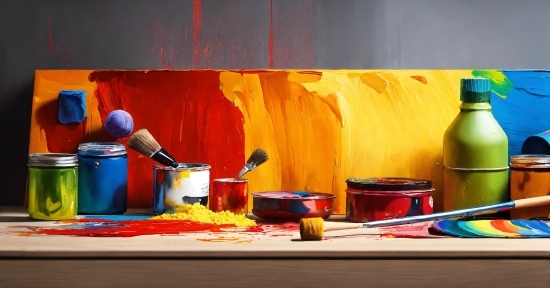 Paint, Orange, Yellow, Window, Gas, Tints And Shades