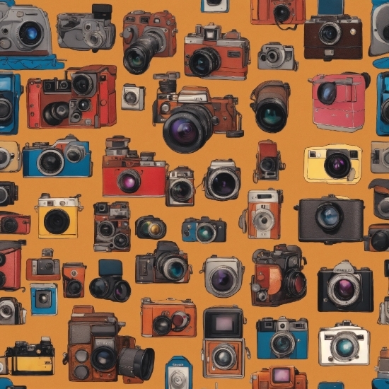 Photograph, Digital Camera, Product, Camera Lens, Camera Accessory, Orange