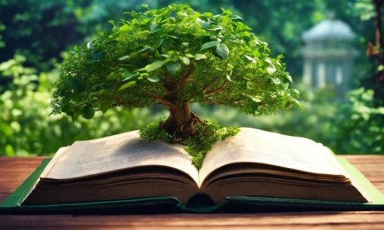 Plant, Book, Leaf, Botany, Table, Vegetation