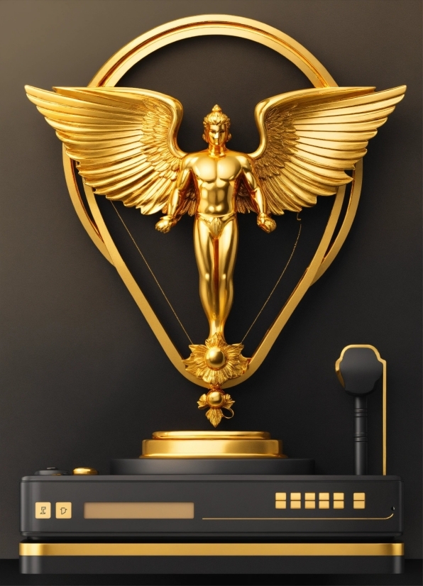 Religious Item, Yellow, Gold, Artifact, Sculpture, Statue