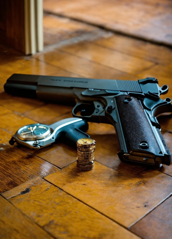 Revolver, Air Gun, Trigger, Wood, Gun Barrel, Gun Accessory