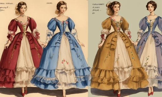 Shoulder, One-piece Garment, Dress, Day Dress, Gown, Neck