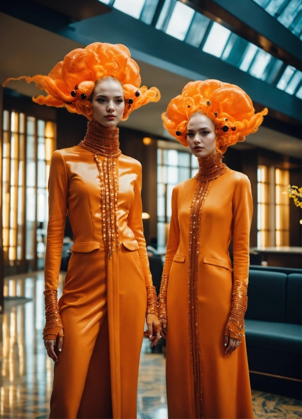 Sick Stock Image, Orange, Fashion, Hat, Fashion Design, Headgear