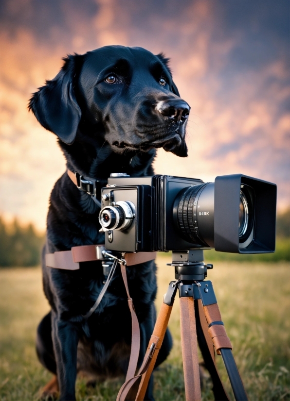 Sky, Dog, Cloud, Camera Lens, Carnivore, Flash Photography