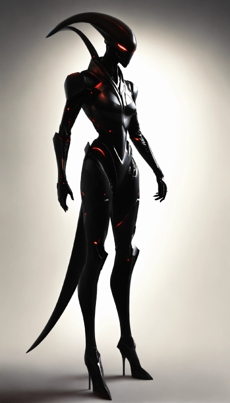 Sleeve, Art, Latex Clothing, Fictional Character, Thigh, Costume Design