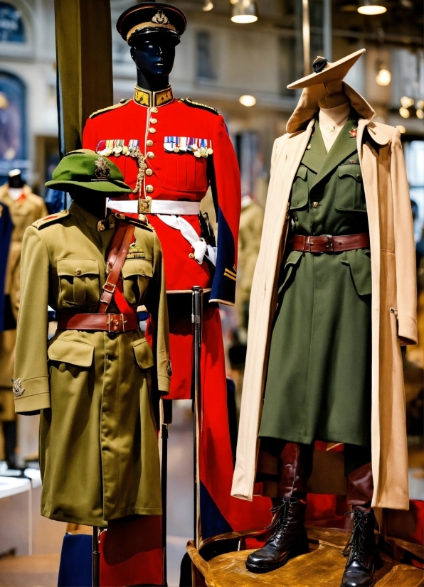 Sleeve, Standing, Hat, Military Uniform, Headgear, Fashion Design